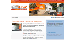 Desktop Screenshot of jubuez.de